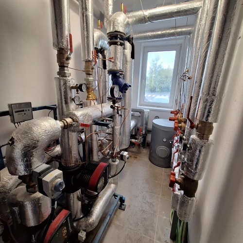 Teplovodná prípojka 38BJ a DOST Teplovodná prípojka 38BJ a DOST